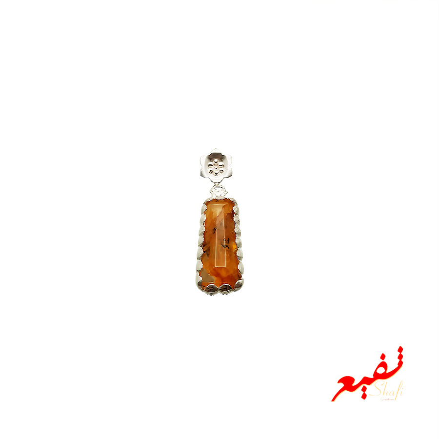 گردنبند زنانه عقیق دندریت کد G-DA 03